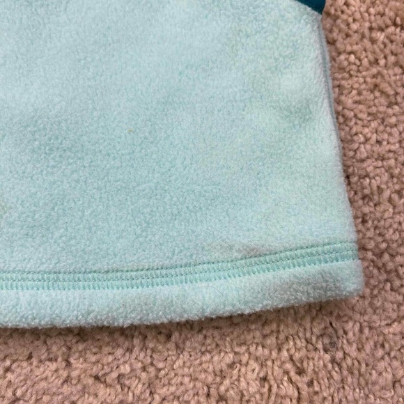 Patagonia Synchilla Baby Full Zip Size 3-6 Month light blue Fleece Vest - Picture 4 of 10